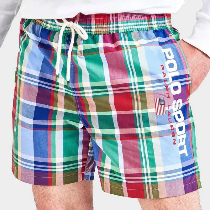 Men's Polo Sport Traveler Printed Swim Shorts 商品