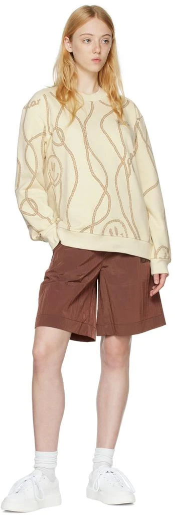 商品Ganni|Beige Organic Cotton Sweatshirt,价格¥475,第4张图片详细描述