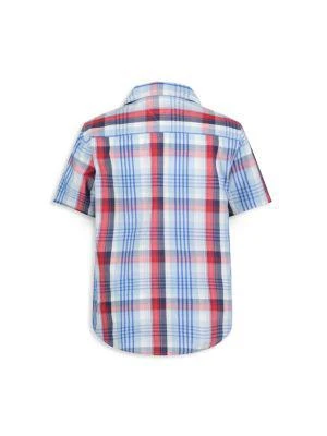 商品Tommy Hilfiger|Little Boy’s Multi Color Plaid Shirt,价格¥113,第2张图片详细描述