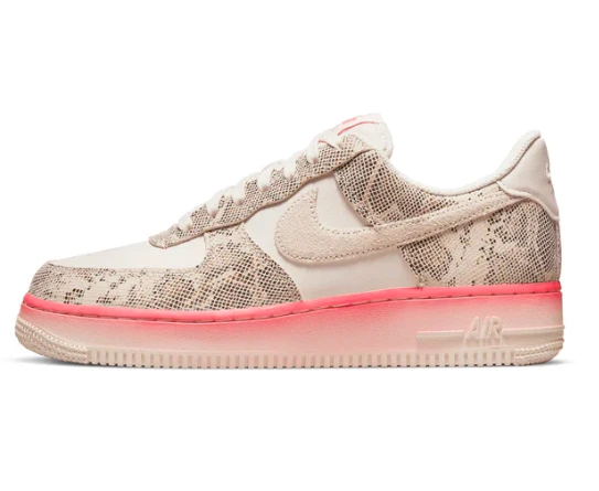 商品NIKE|女款 耐克 Nike Air Force 1 '07 休闲鞋 蛇纹,价格¥748,第3张图片详细描述
