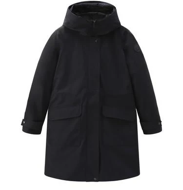 商品Woolrich|三合一长款军风派克大衣,价格¥5019,第2张图片详细描述