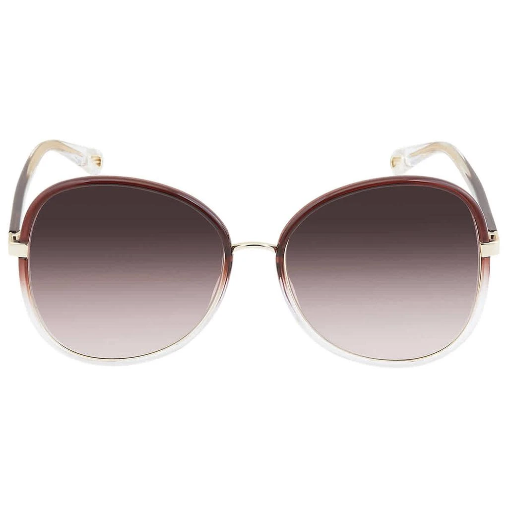 商品Chloé|Chloe Gradient Violet Butterfly Ladies Sunglasses CH0030S 003 60,价格¥1443,第2张图片详细描述