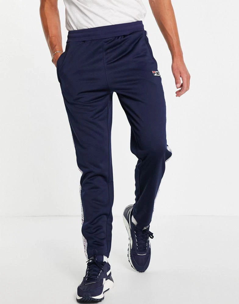 商品Fila|Fila x Call Of Duty Verdansk joggers in navy,价格¥380,第2张图片详细描述