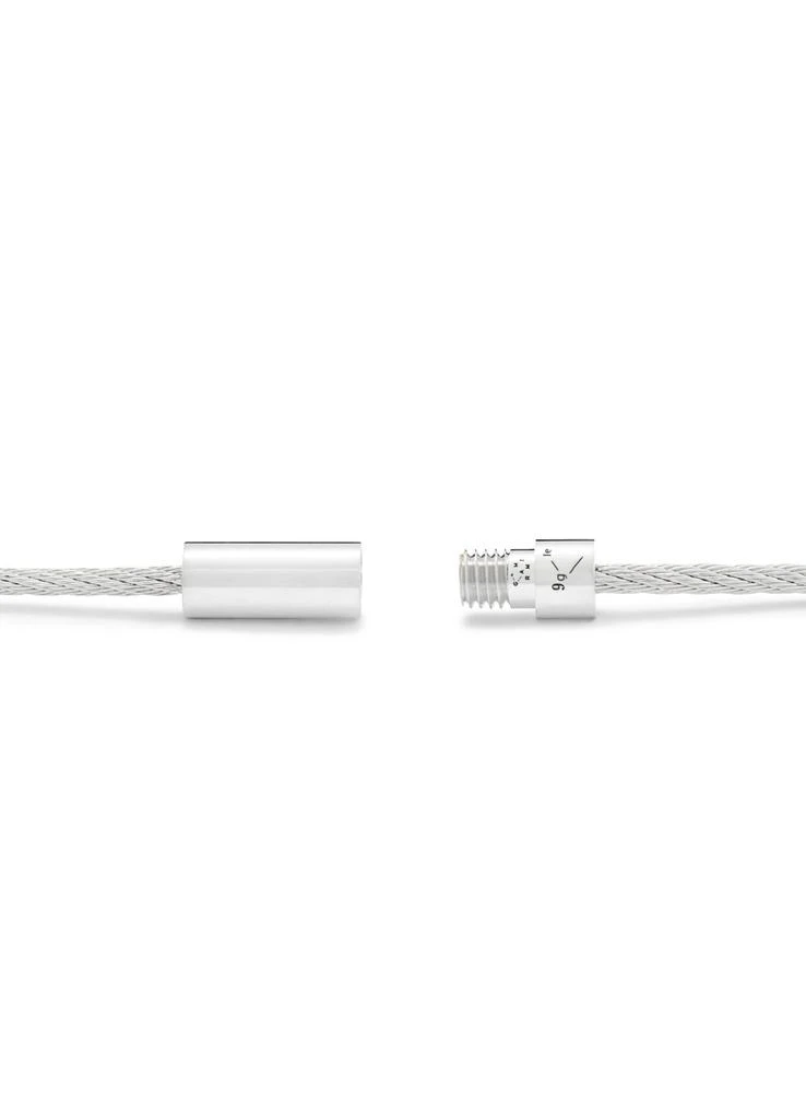 商品Le Gramme|Polished Sterling silver cable bracelet 9g,价格¥3361,第5张图片详细描述