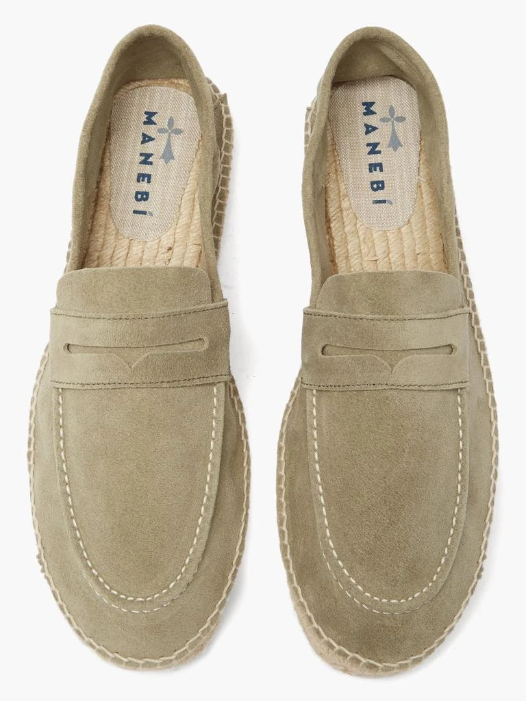 商品MANEBÍ|Hamptons suede loafers,价格¥613,第3张图片详细描述