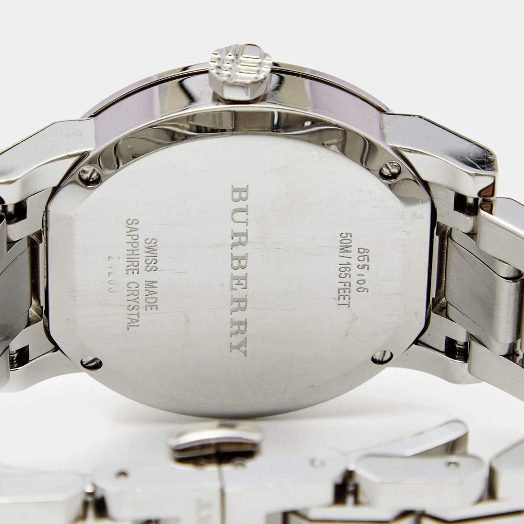 商品[二手商品] Burberry|Burberry Silver Stainless Steel The City BU9100 Women's Wristwatch 35 mm ,价格¥1325,第4张图片详细描述