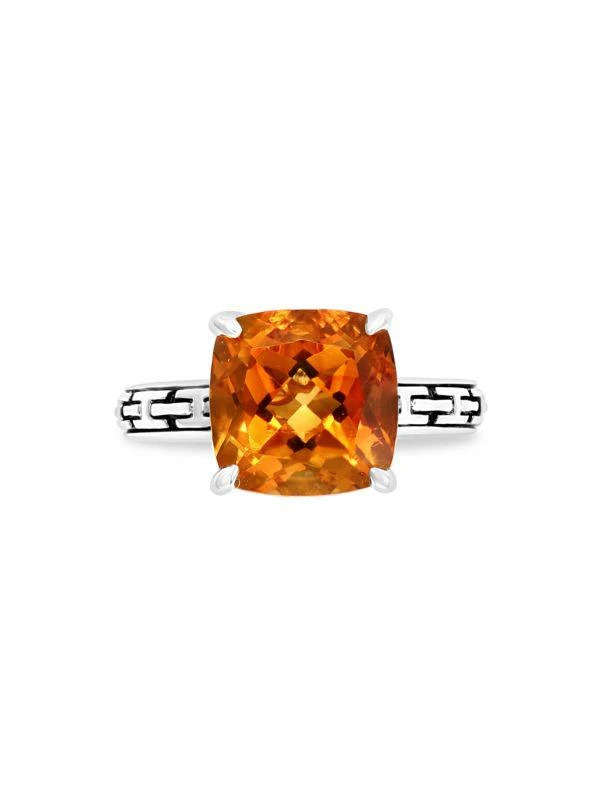 商品Effy|Sterling Silver & Citrine Ring,价格¥477,第4张图片详细描述
