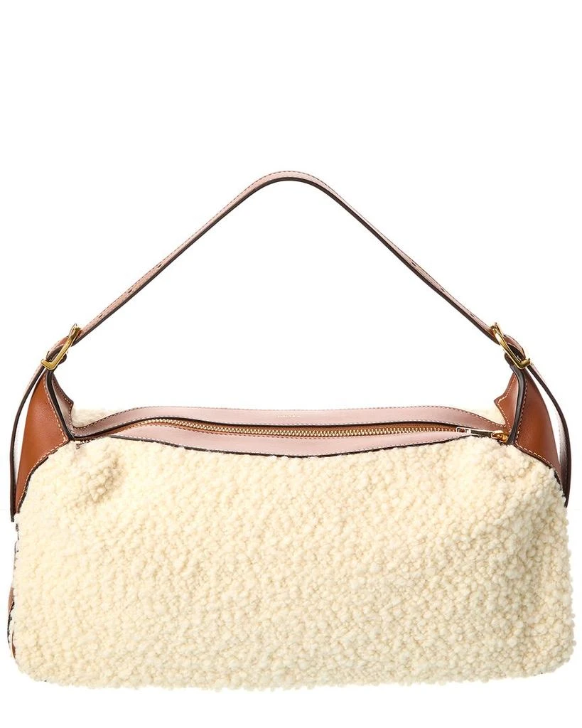 商品Celine|CELINE Triomphe Boucle & Leather Shoulder Bag,价格¥18075,第2张图片详细描述