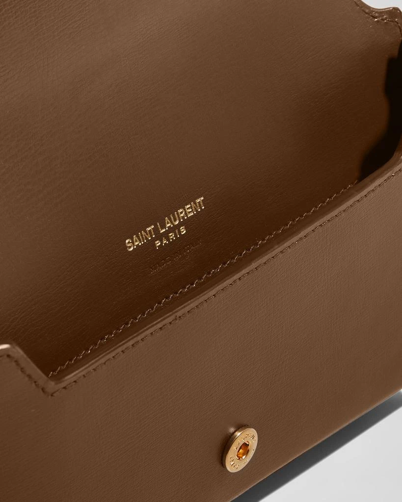 YSL Monogram Phone Holder Crossbody Bag in Leather 商品