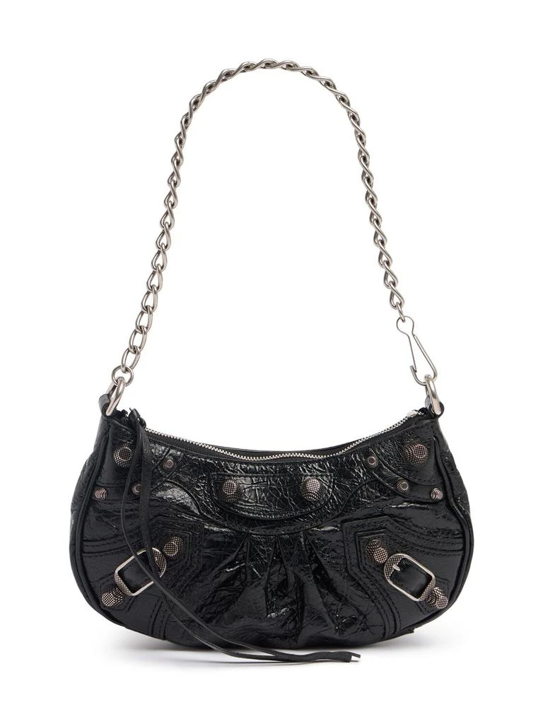商品Balenciaga|Le Cagole Mini Leather Purse,价格¥12512,第1张图片