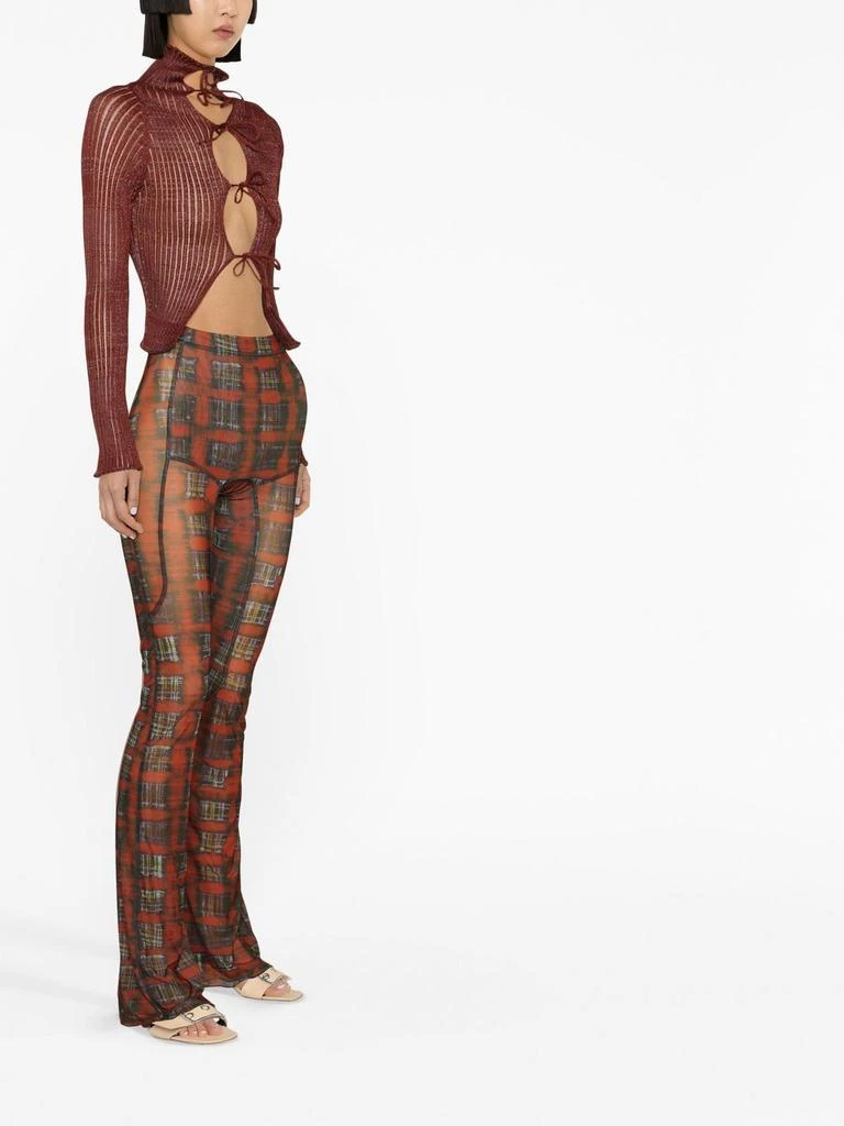 商品KNWLS|KNWLS Mesh flared leggings,价格¥1533,第3张图片详细描述