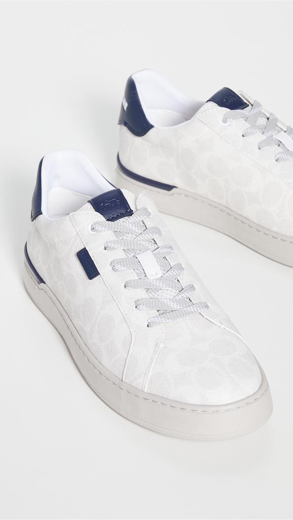 商品Coach|Coach New York Lowline Signature Low Top Sneakers,价格¥715,第4张图片详细描述