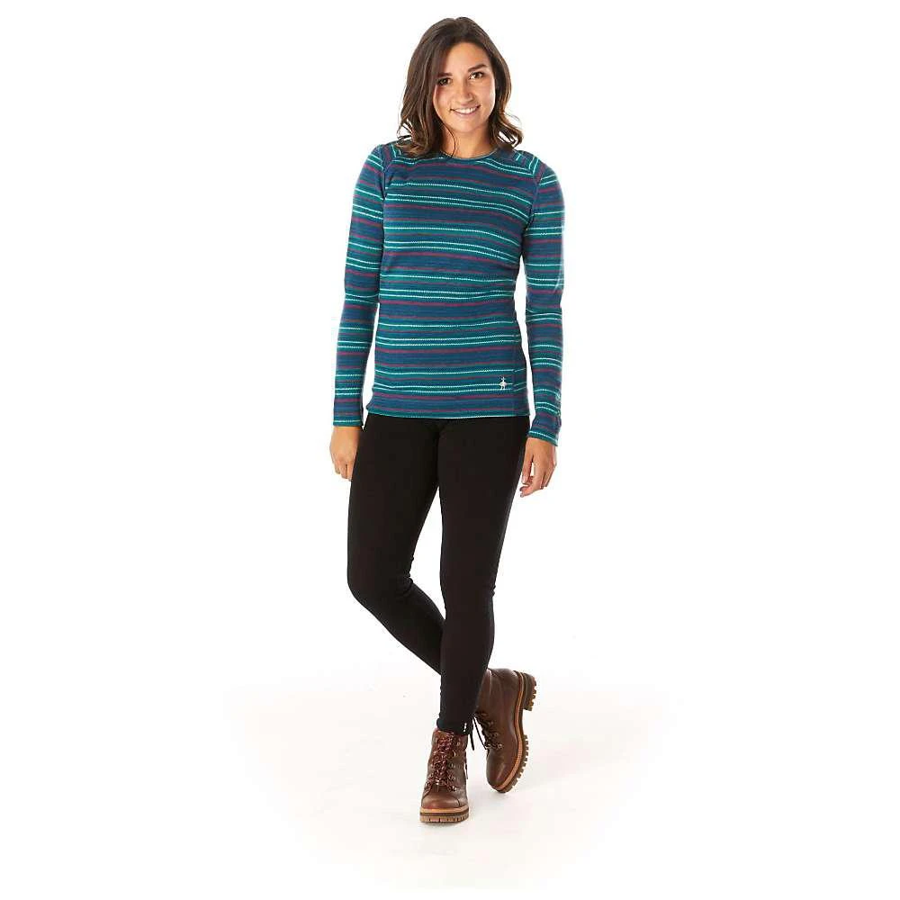 商品SmartWool|Smartwool Women's Merino 250 Baselayer Pattern Crew 羊毛衣,价格¥668,第3张图片详细描述