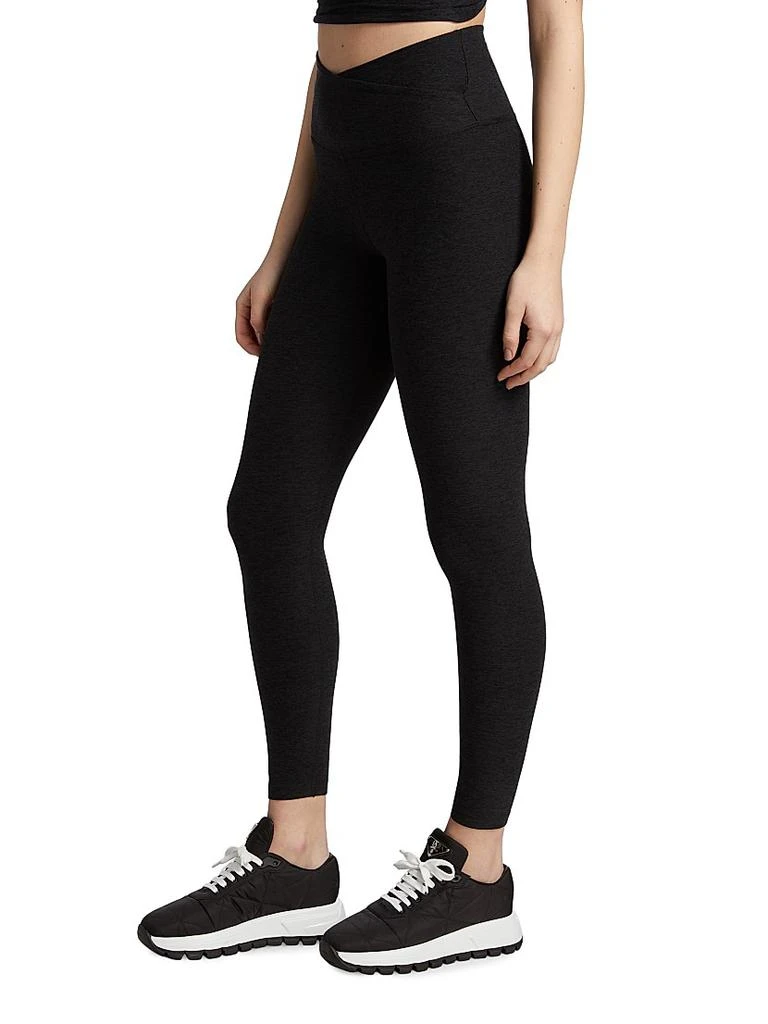 商品Beyond yoga|At Your Leisure High-Waisted Cropped Leggings,价格¥735,第4张图片详细描述