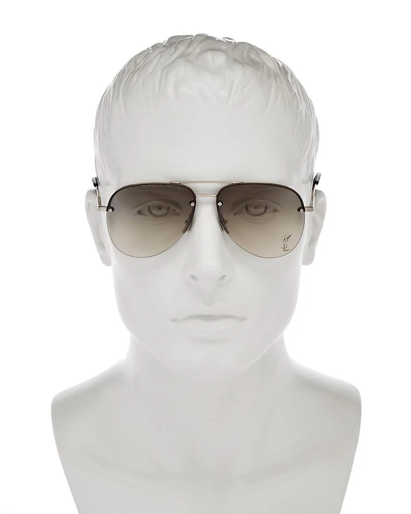 CLASSIC 11 M Brow Bar Aviator Sunglasses, 59mm 商品