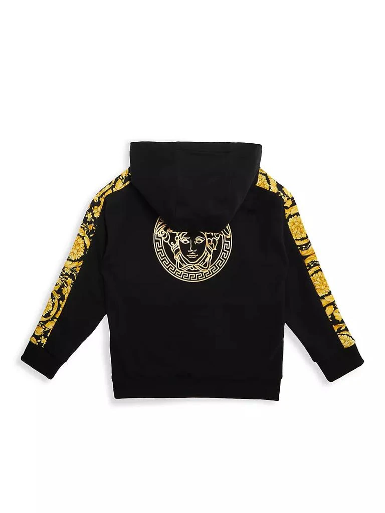 商品Versace|Little Kid's & Kid's Foil Stamp Logo Barocco Sweatshirt,价格¥2655,第3张图片详细��描述