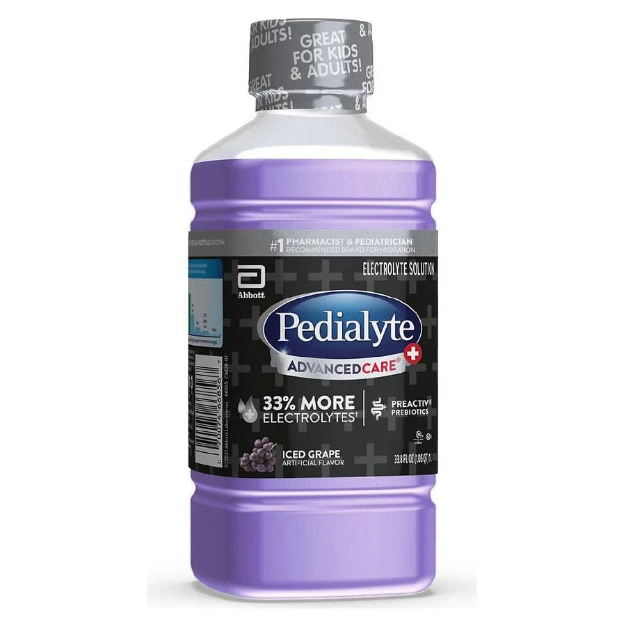 商品Pedialyte|Electrolyte Solution Iced Grape,价格¥59,第3张图片详细描述