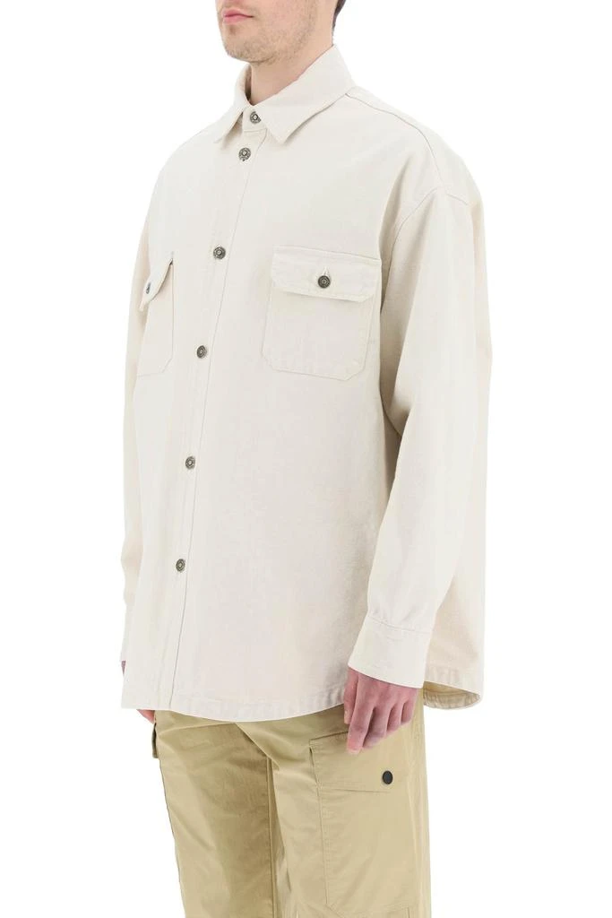 商品FourTwoFour on Fairfax|Cotton Denim Overshirt,价格¥1678,第4张图片详细描述
