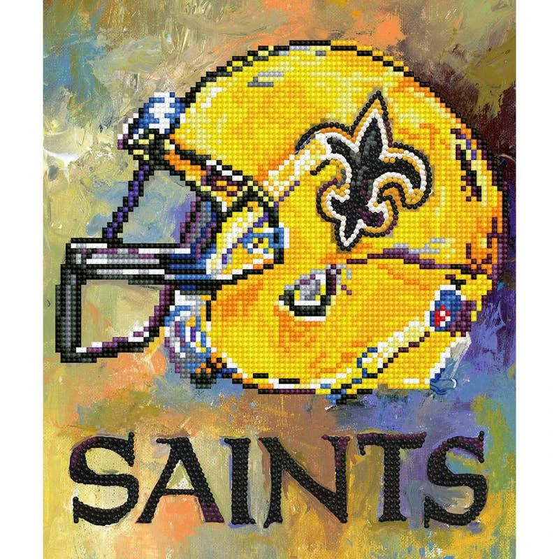 商品Sporticulture|NFL New Orleans Saints Diamond Art Craft Kit,价格¥303,第1张图片