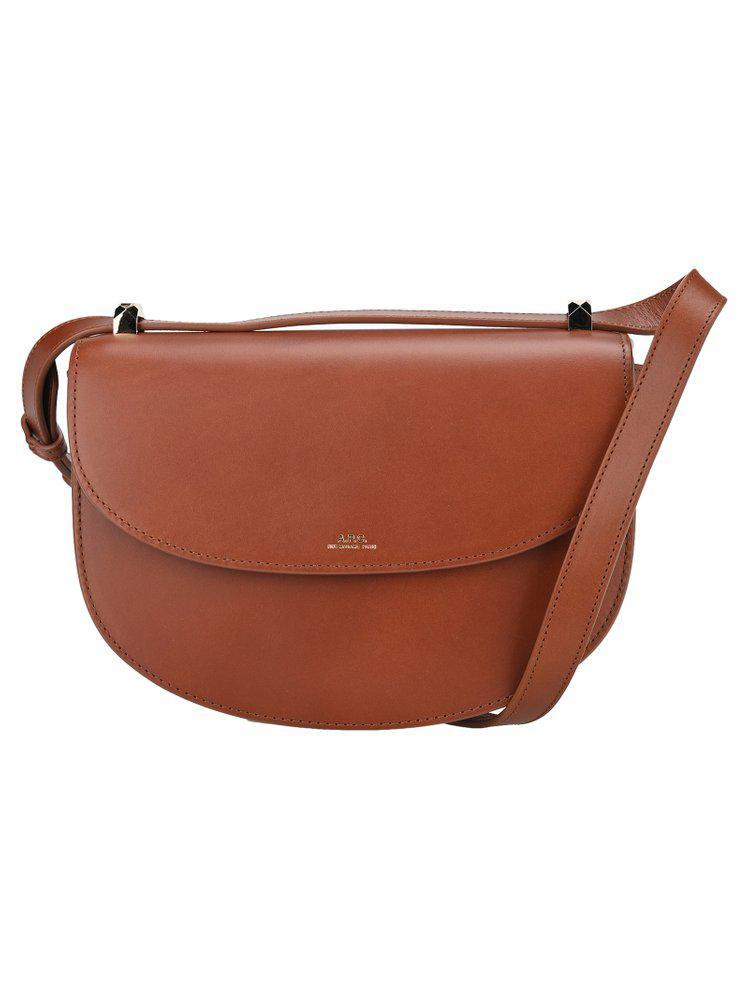 商品A.P.C.|A.P.C. Genève Flap Shoulder Bag,价格¥2500,第1张图片