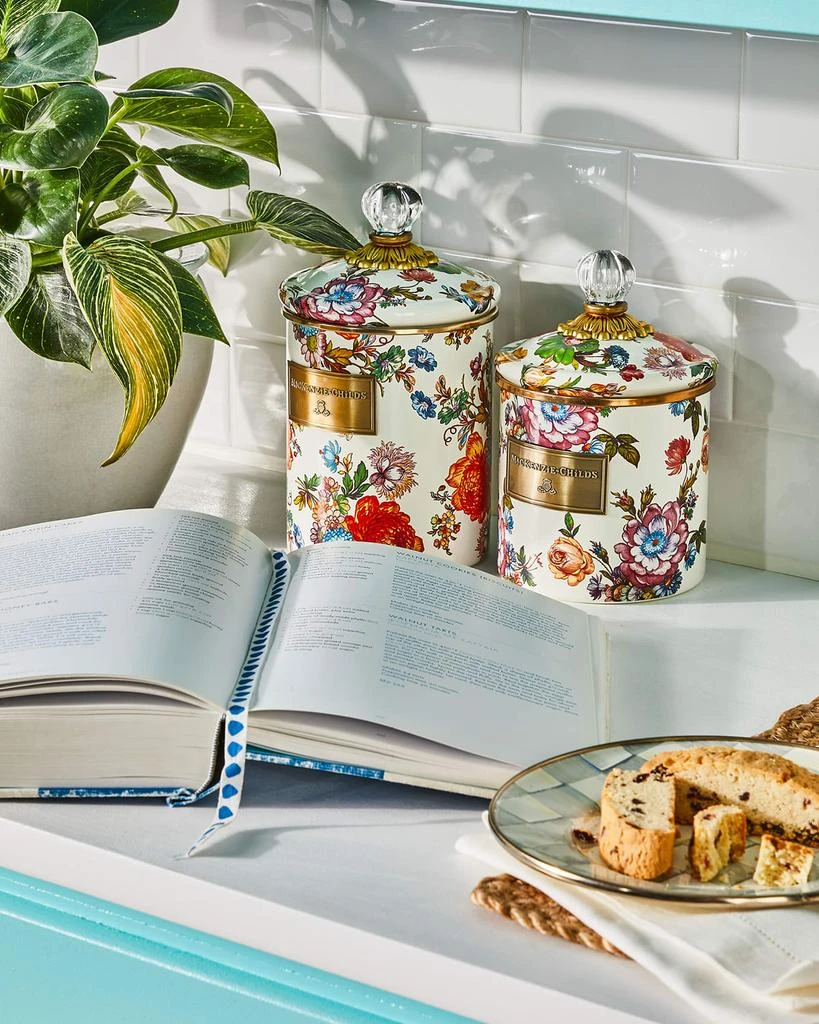 商品MacKenzie-Childs|Medium Flower Market Canister,价格¥919,第2张图片详细描述