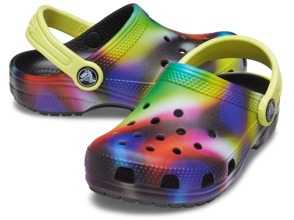 商品Crocs|Classic Tie-Dye Graphic Clog (Toddler),价格¥299,第1张图片