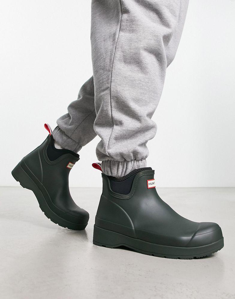 Hunter play chelsea neoprene boots in navy 价格¥1035 | 别样海外购