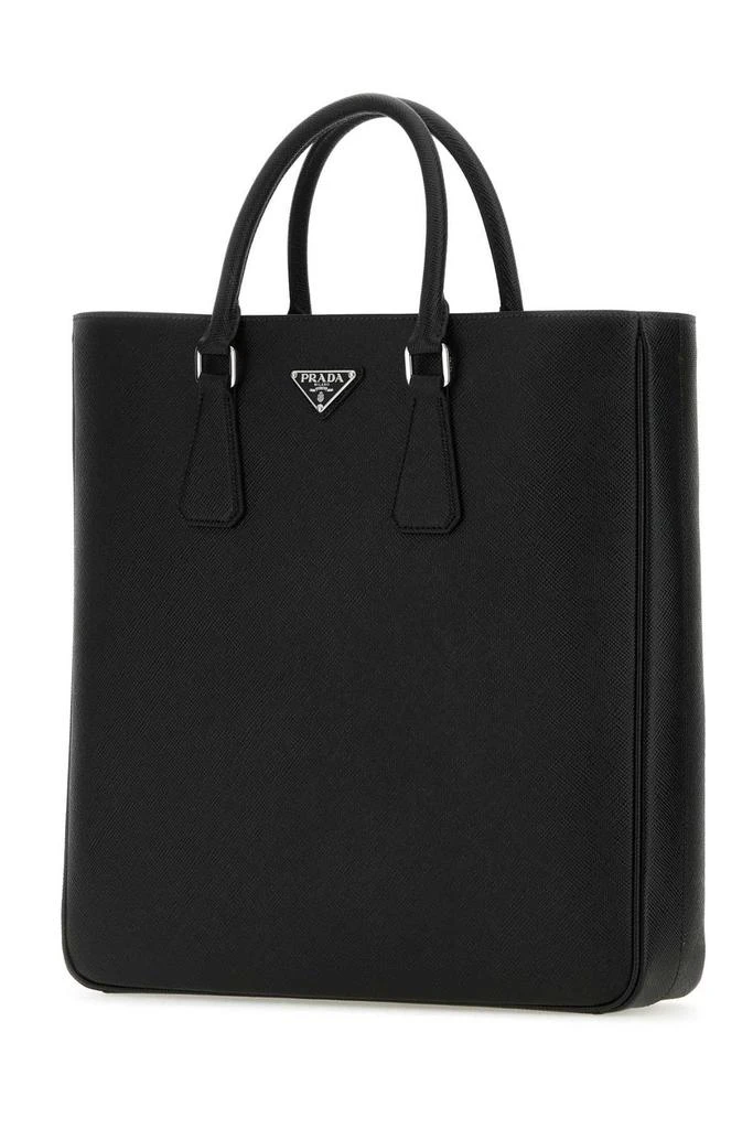 商品Prada|Prada Triangle-Logo Open-Top Tote Bag,价格¥23628,第3张图片详细描述
