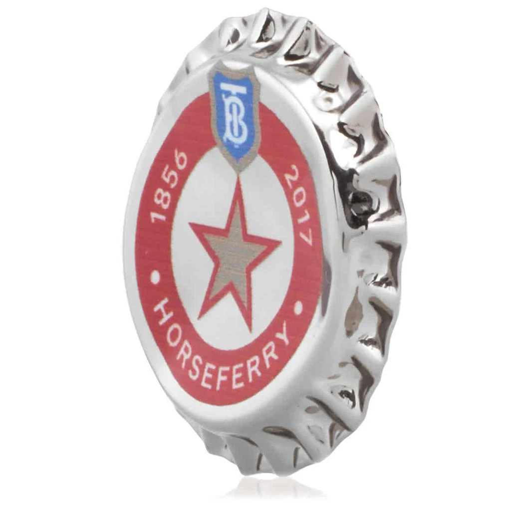 商品Burberry|Palladium-plated Bottle Cap Brooch,价格¥233,第3张图片详细描述