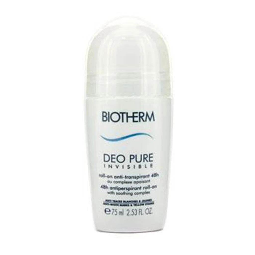 商品Biotherm|15349476703 Deo Pure Invisible 48 Hours Antiperspirant Roll-On - 75ml-2.53oz,价格¥344,第1张图片