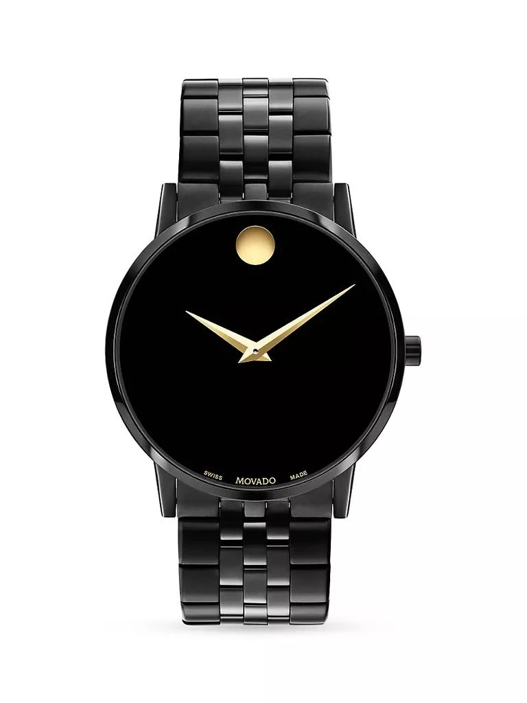 商品Movado|Museum PVD-Finished Stainless Steel Bracelet Watch,价格¥8952,第1张图片