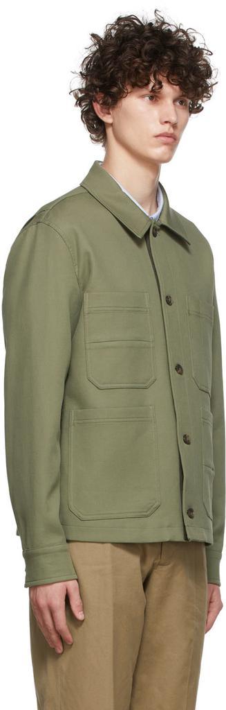 商品Vince|Green Chore Jacket,价格¥4291,第4张图片详细描述