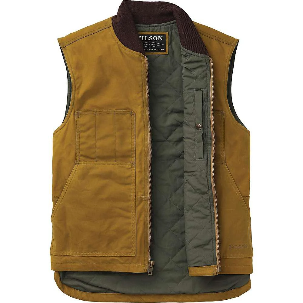 商品Filson|Filson Men's Tin Cloth Insulated Work Vest,价格¥1687,第3张图片详细描述