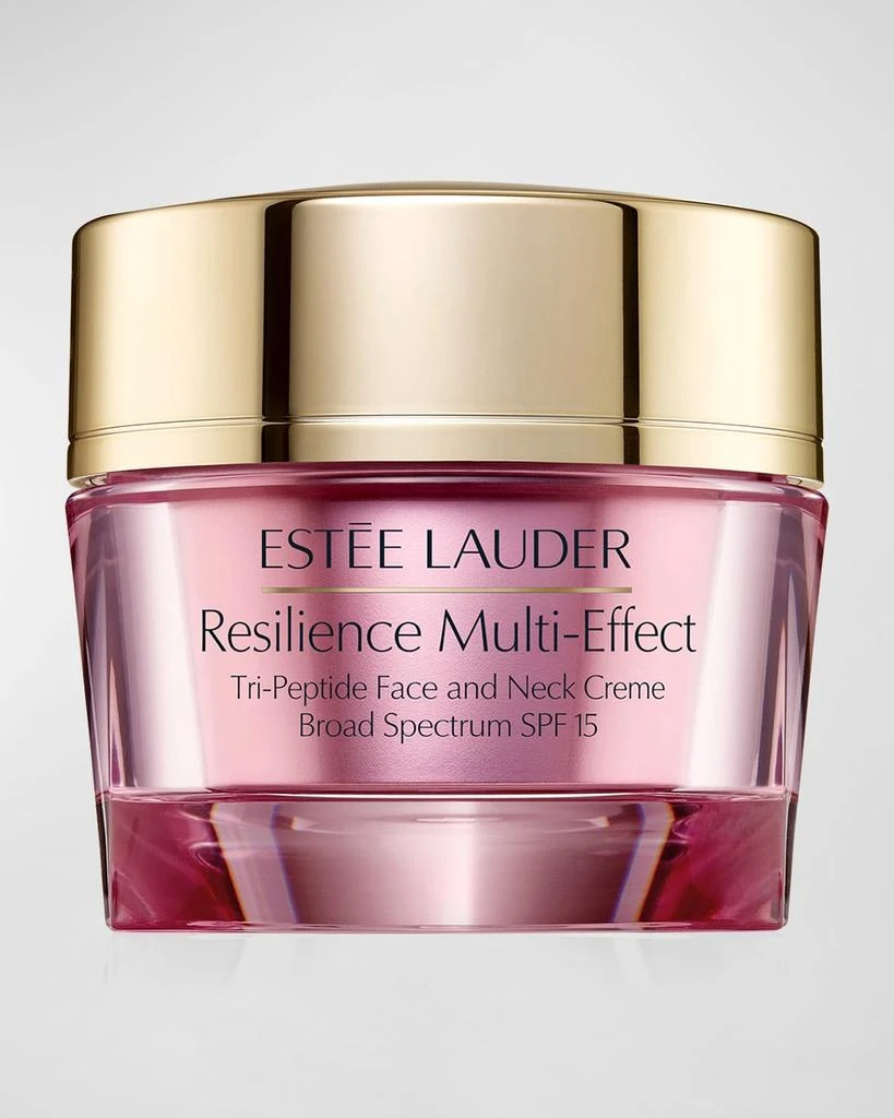 商品Estée Lauder|Resilience Multi-Effect Tripeptide Face and Neck Creme SPF 15, 1.7 oz.,价格¥892,第1张图片