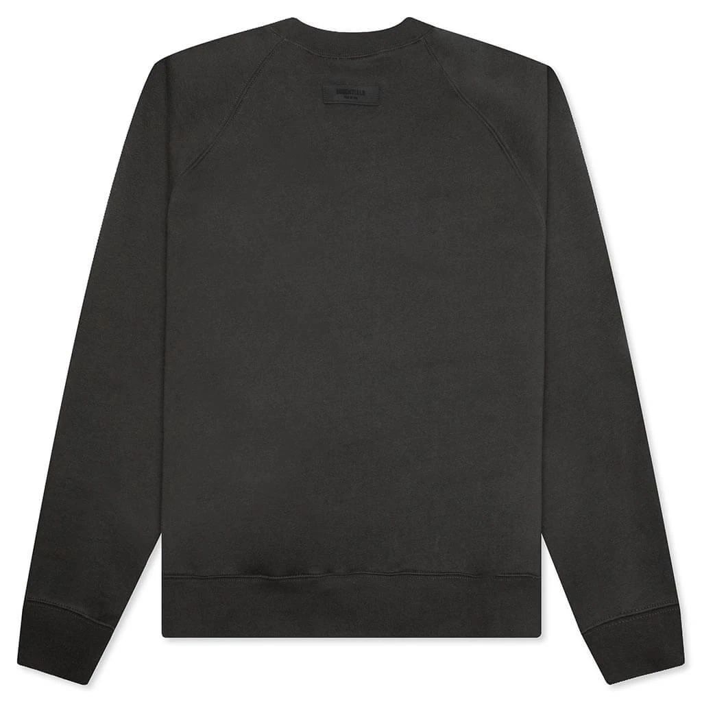 商品Essentials|Crewneck - Off Black,价格¥685,第2张图片详细描述