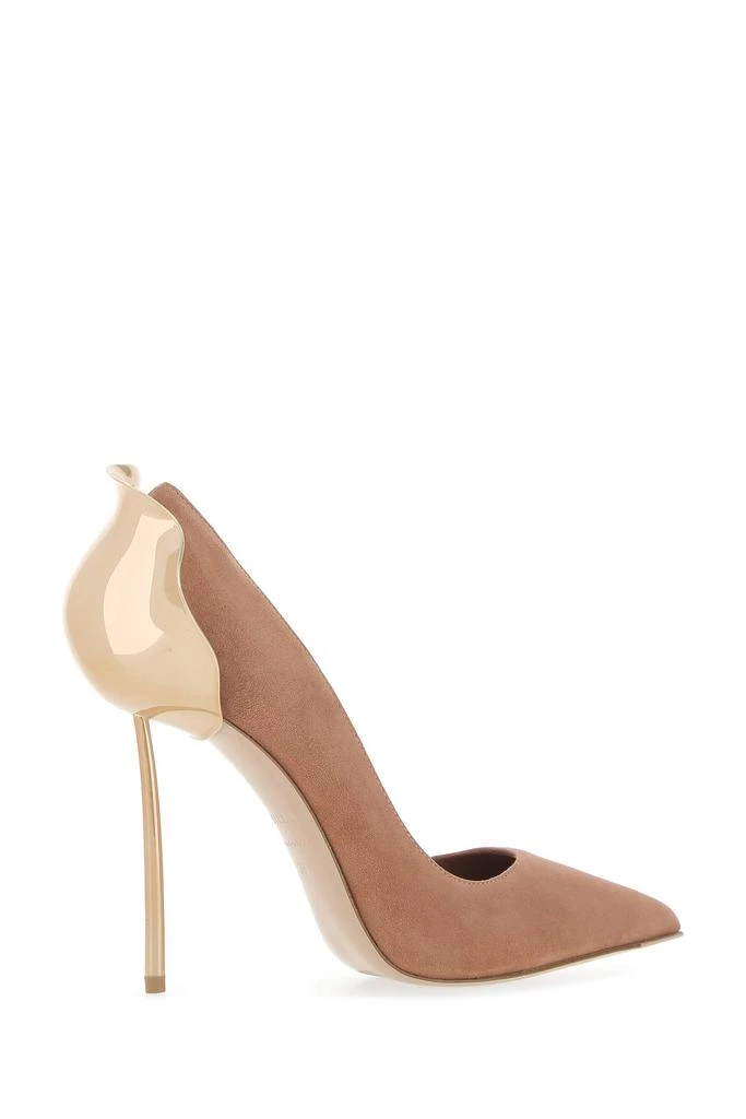 商品LE SILLA|Antiqued pink suede Petalo pumps,价格¥3132,第2张图片详细描述