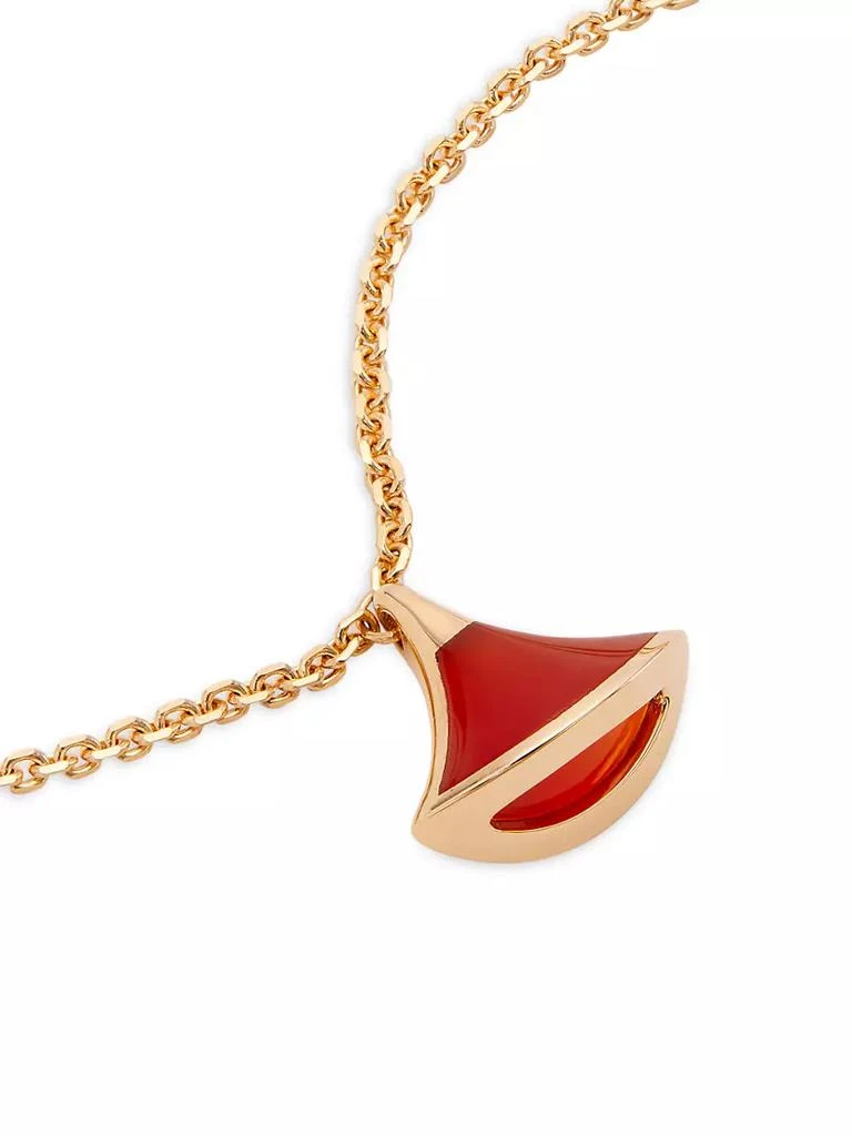 商品BVLGARI|Divas' Dream 18K Rose Gold & Carnelian Pendant Double-Strand Bracelet,价格¥13226,第4张图片详细描述