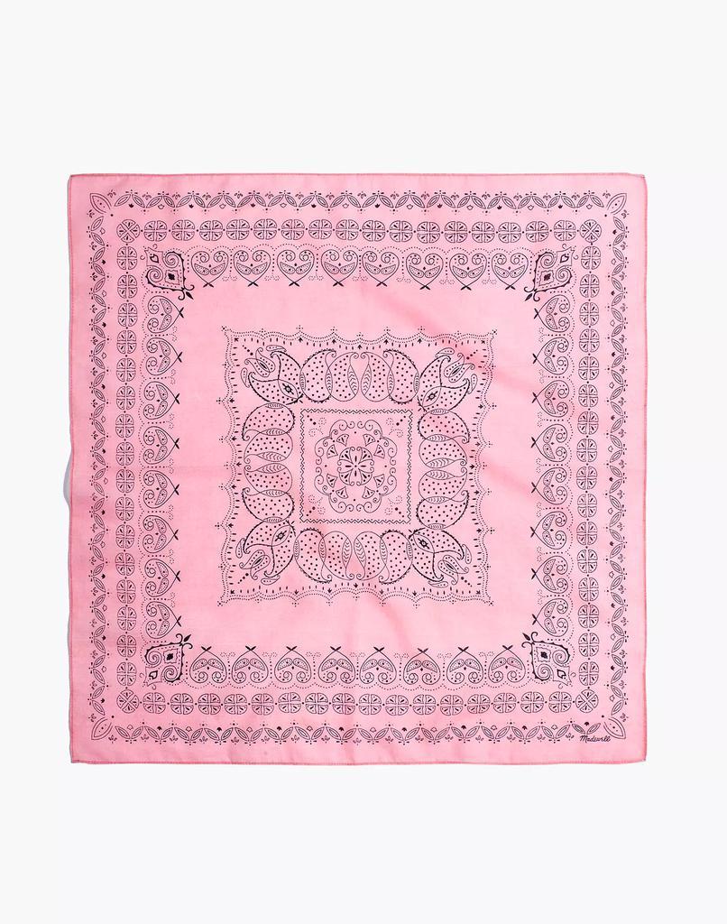 商品Madewell|Madewell x BCRF Organic Cotton Overdyed Bandana,价格¥106,第4张图片详细描述