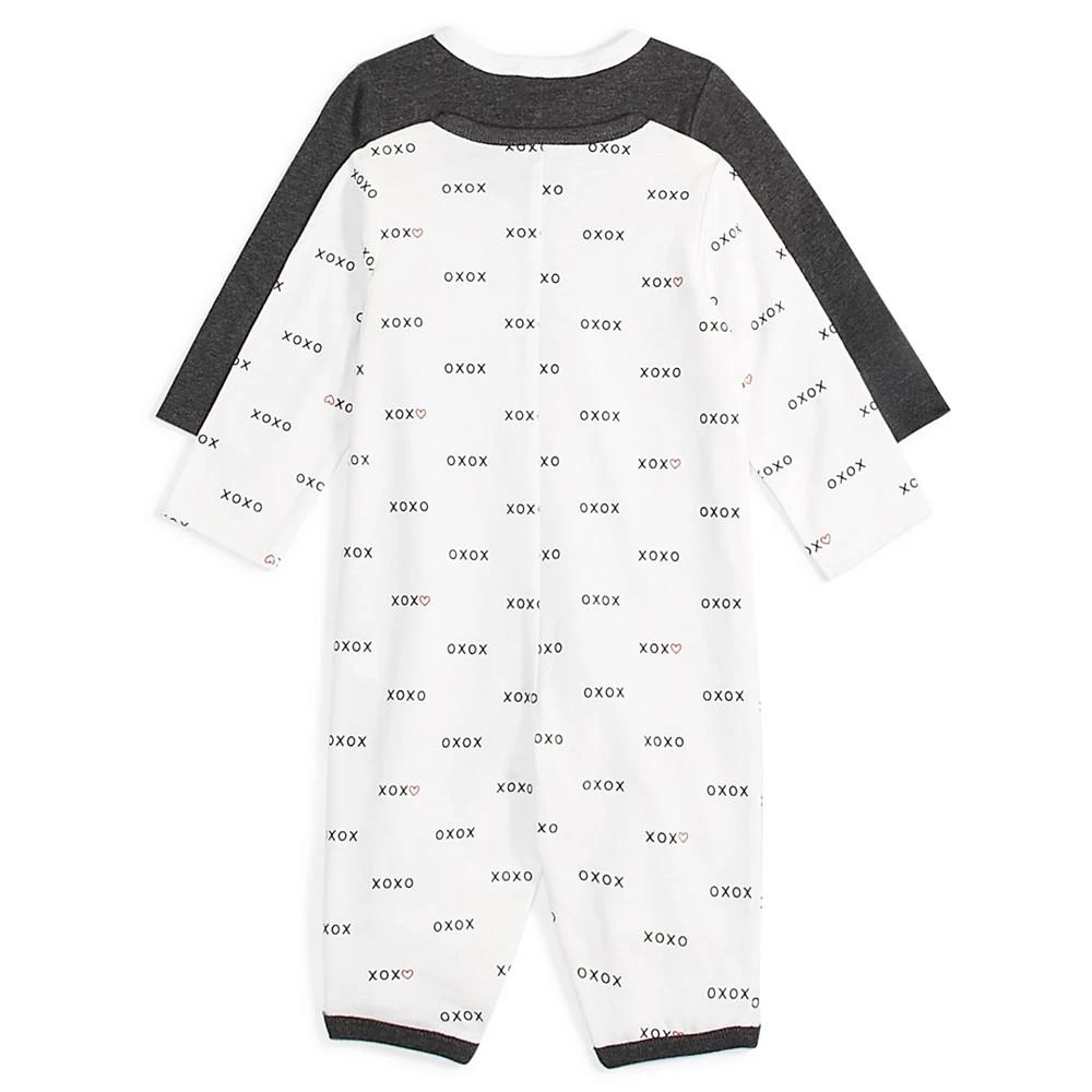 商品First Impressions|Baby Boys XO Union Suit Coveralls, Pack of 2, Created for Macy's,价格¥103,第2张图片详细描述