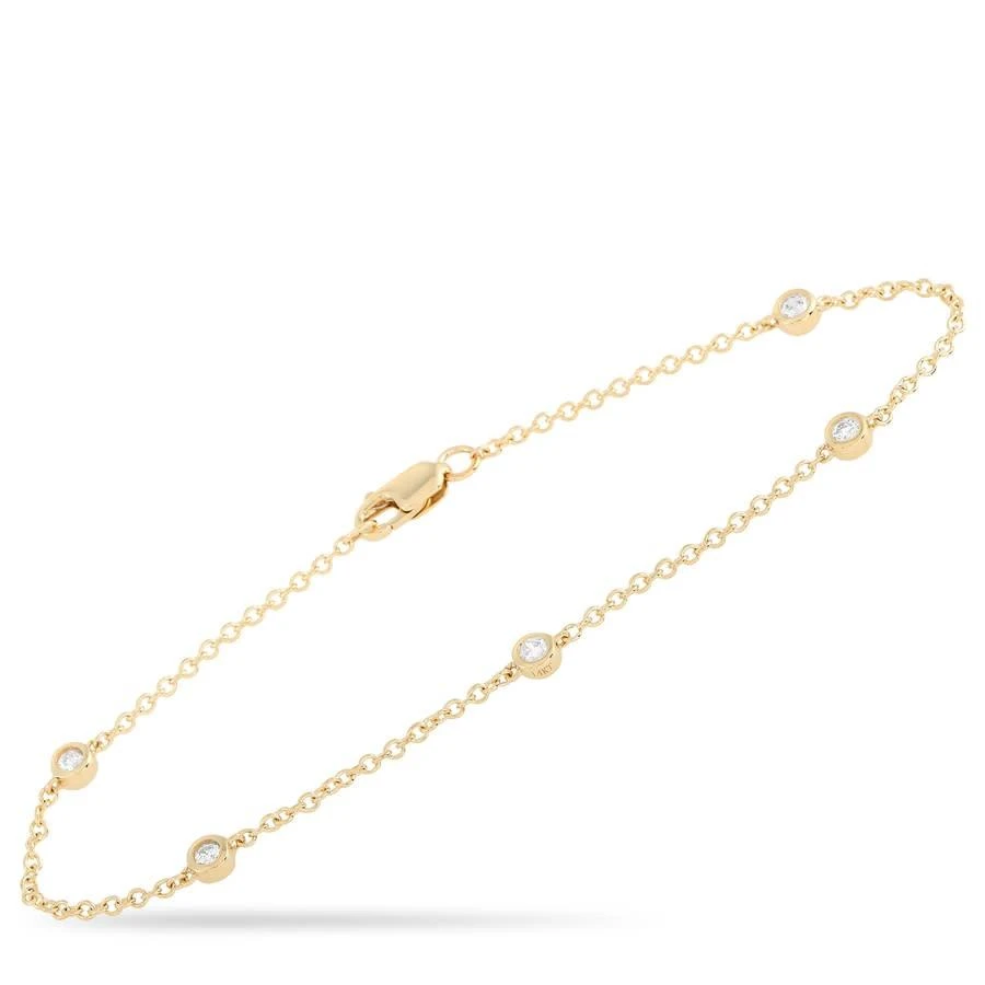 商品LB Exclusive|14K Yellow Gold 0.20 ct Diamond Bracelet,价格¥2938,第1张图片