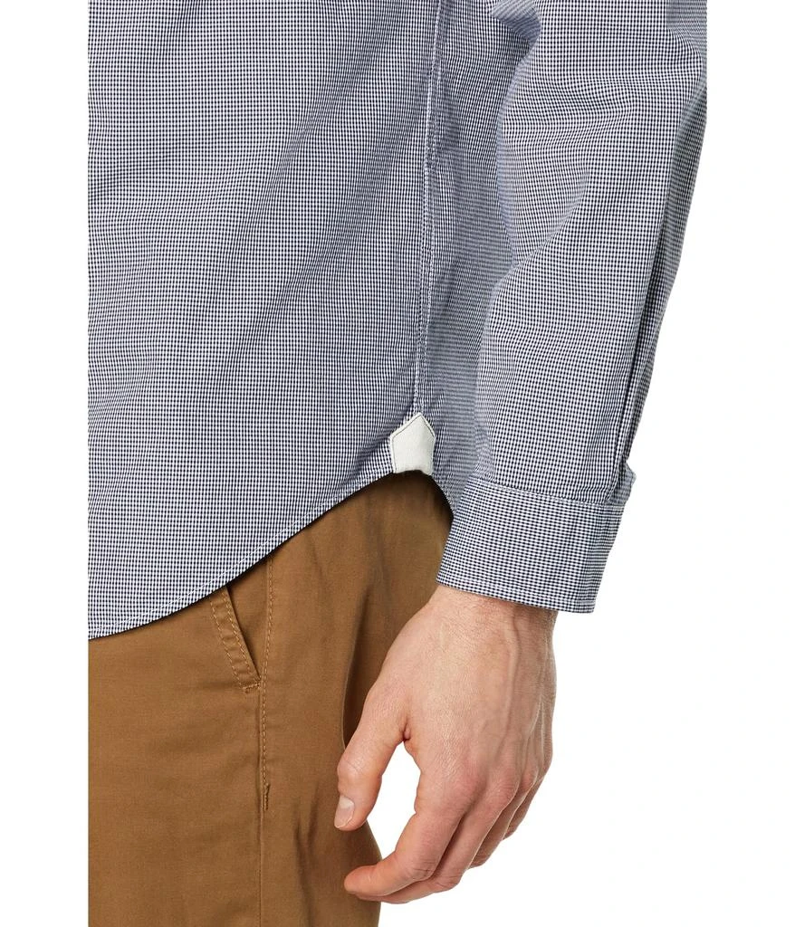 商品Lacoste|Long Sleeve Checked Gingham Button-Down Shirt,价格¥550,第3张图片详细描述