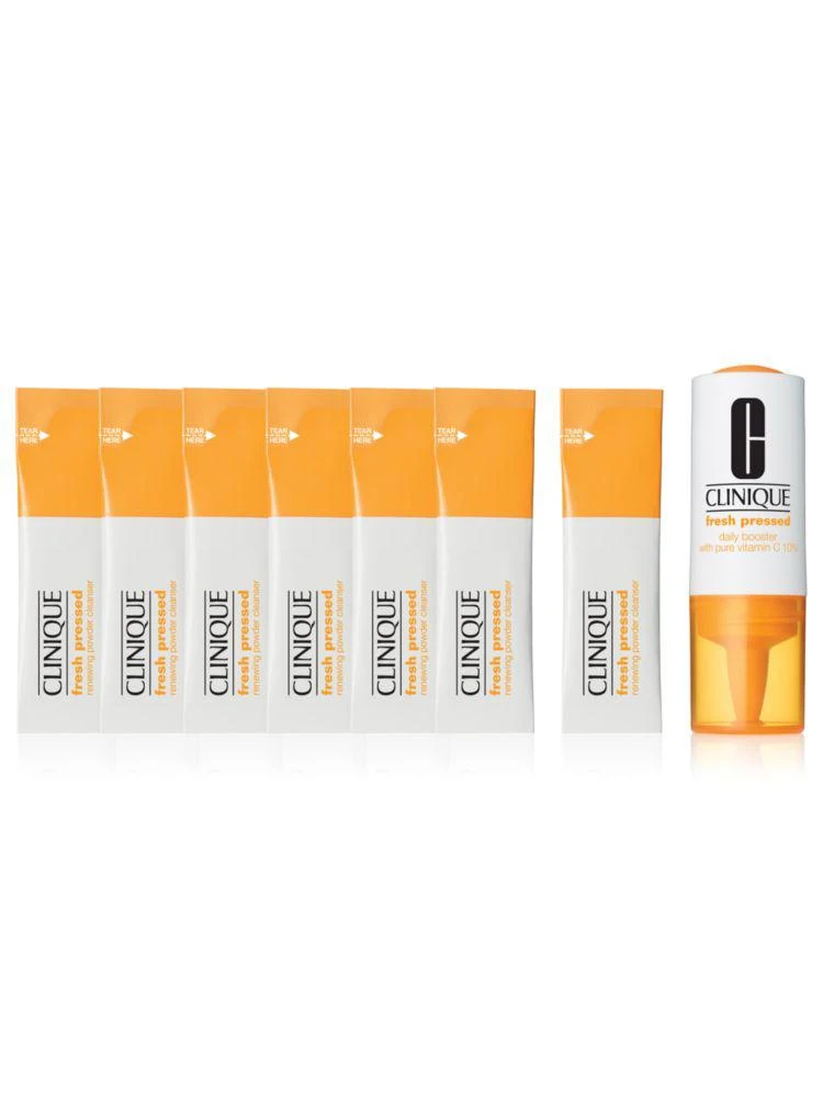 商品Clinique|倩碧鲜活维C精华液+洁面粉 七日装,价格¥175,第1张图片