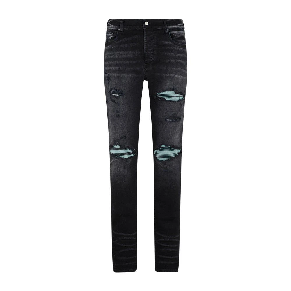 商品AMIRI|Amiri Distressed Mid-Rise Jeans,价格¥5266,第1张图片