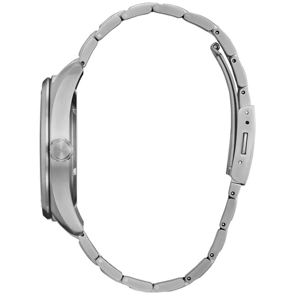 商品Citizen|Eco-Drive Men's Garrison Stainless Steel Bracelet Watch 42mm,价格¥2130,第4张图片详细描述