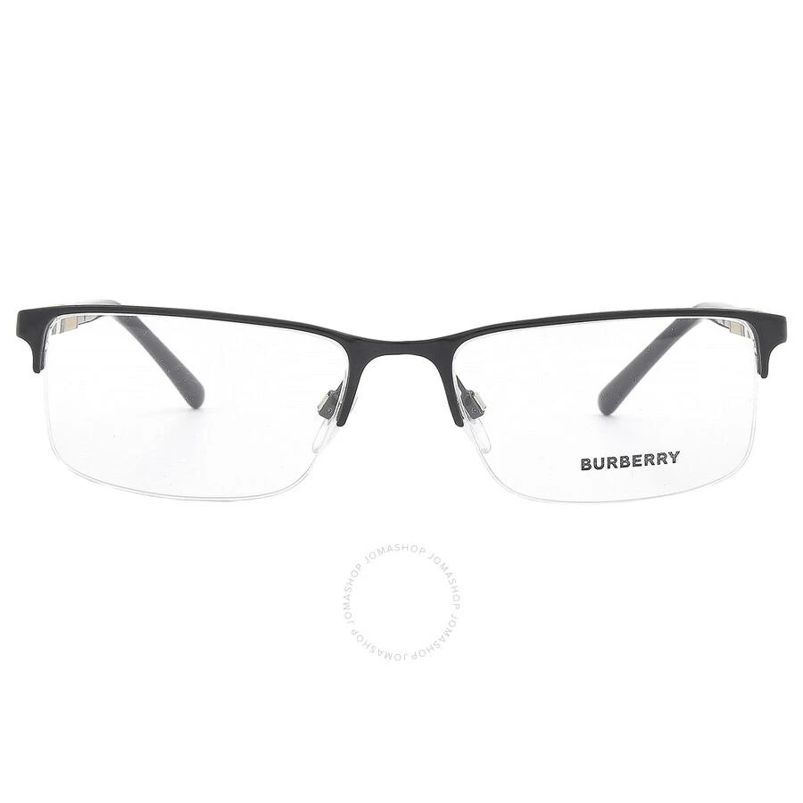 商品Burberry|Open Box - Burberry Demo Rectangular Men's Eyeglasses BE1282 1001 55,价格¥670,第1张图片