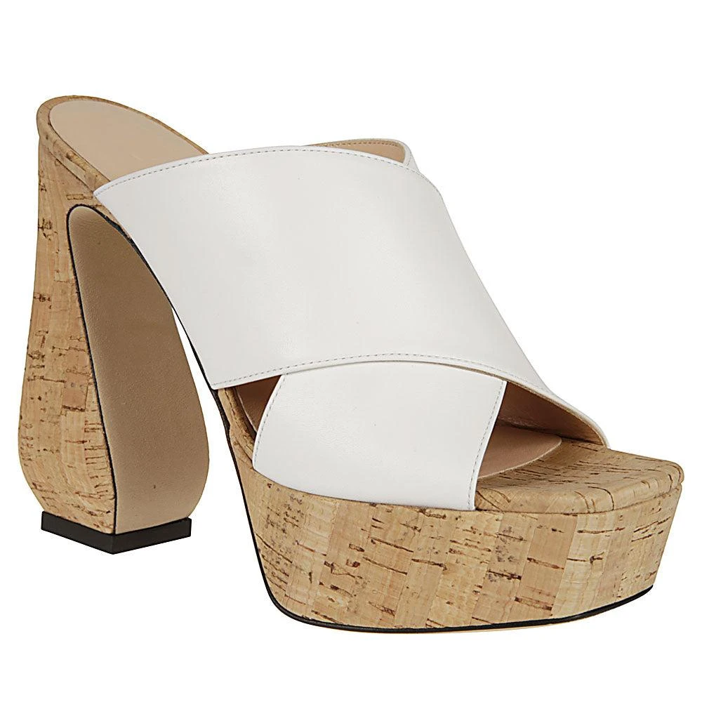 商品SI ROSSI|SI ROSSI Sandals White,价格¥3301,第2张图片详细描述