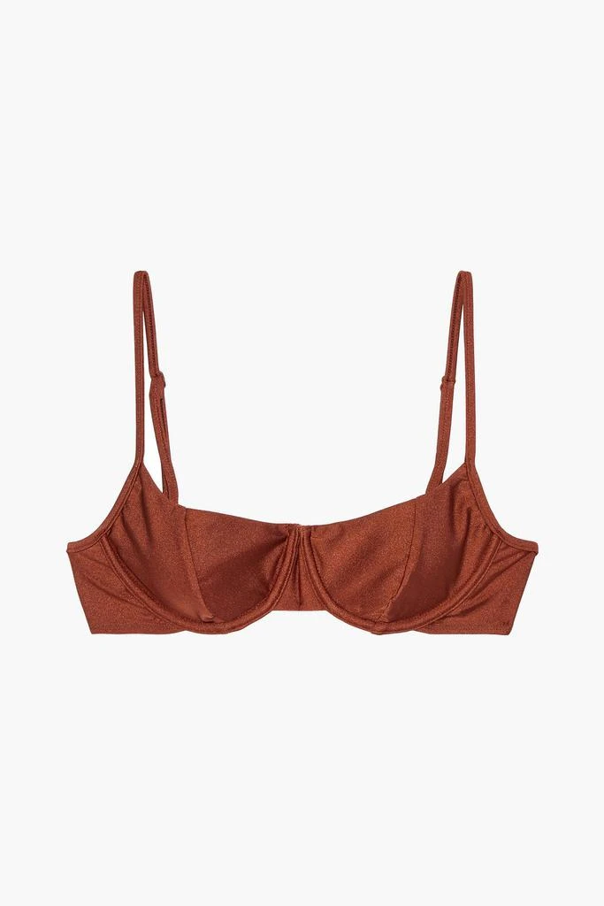 商品Zimmermann|Separates Scoop metallic bikini top,价格¥283,第3张图片详细描述