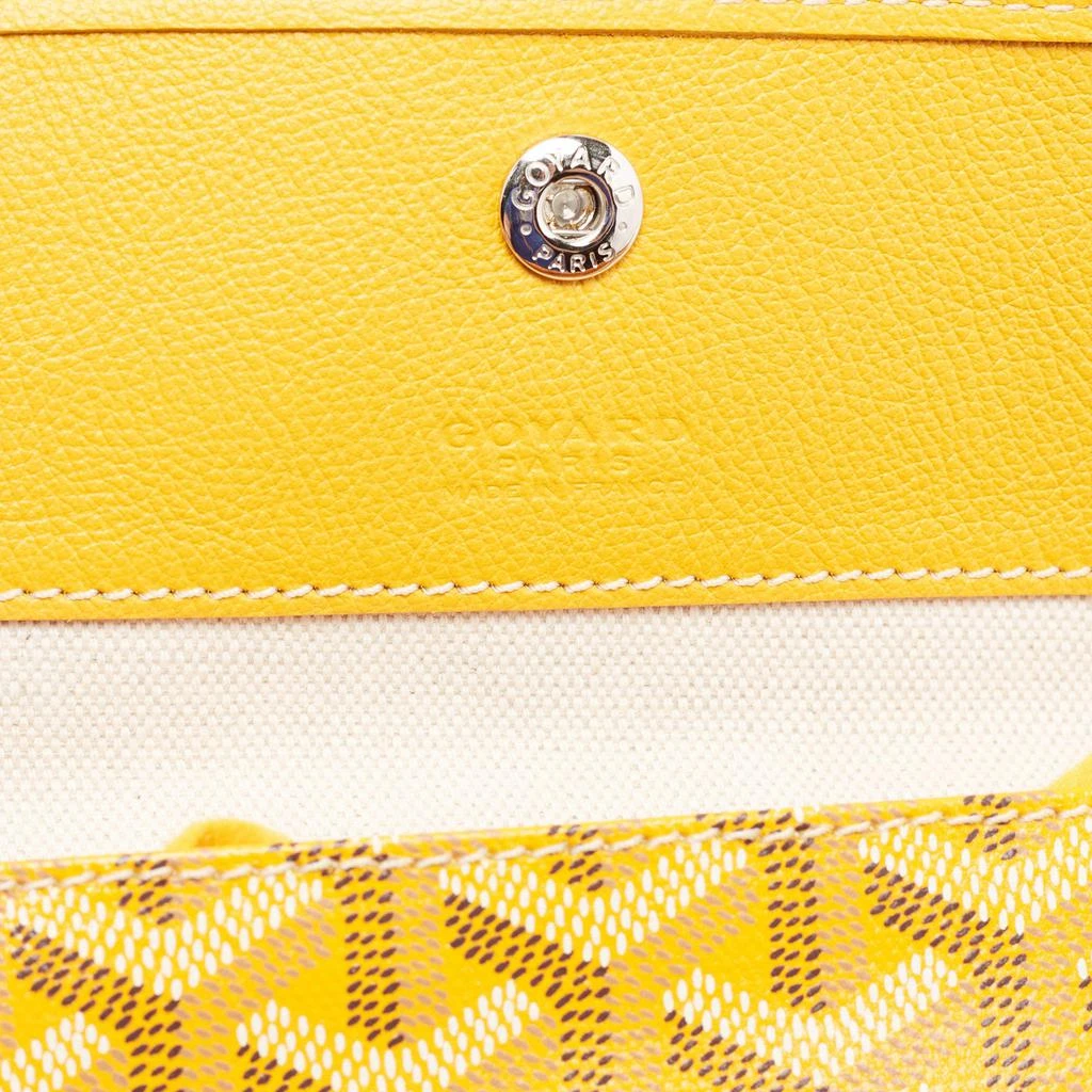 Goyard Yellow Goyardine Coated Canvas and Leather Saint Louis PM Tote 商品