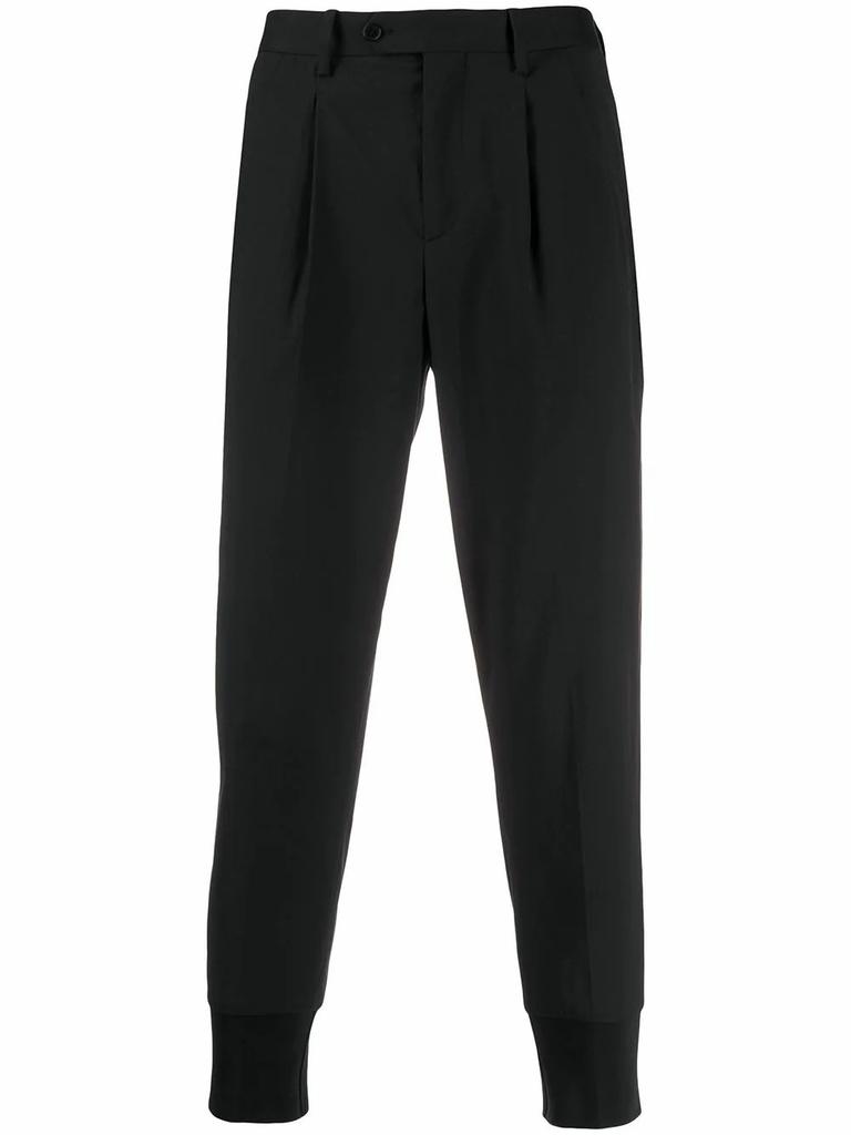 Neil Barrett Men's  Black Polyester Pants商品第1张图片规格展示