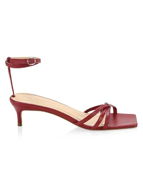 商品by FAR|Kaia Leather Sandals,价格¥1209,第1张图片